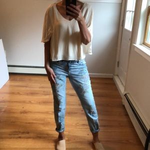 NWOT williamRast embroidered jeans 👖